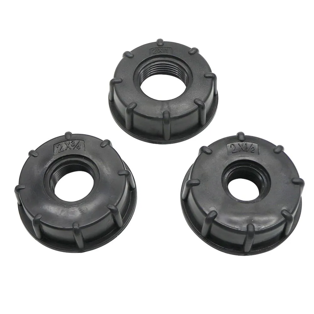 1/2 "3/4" 1 "Fêmea Feminino Adaptador de Tanque IBC Equipamentos de Toque de Água Conectores Válvula de Substituição de Válvula Ferramentas de Conexão de Irrigação Jardim