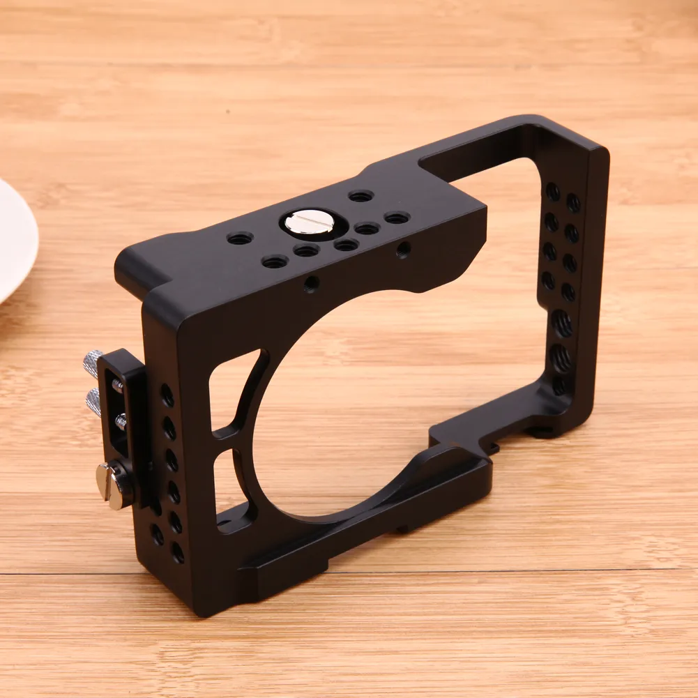 Premium Aluminum Alloy Camera Cage - Black Finish, Enhanced Protection ...