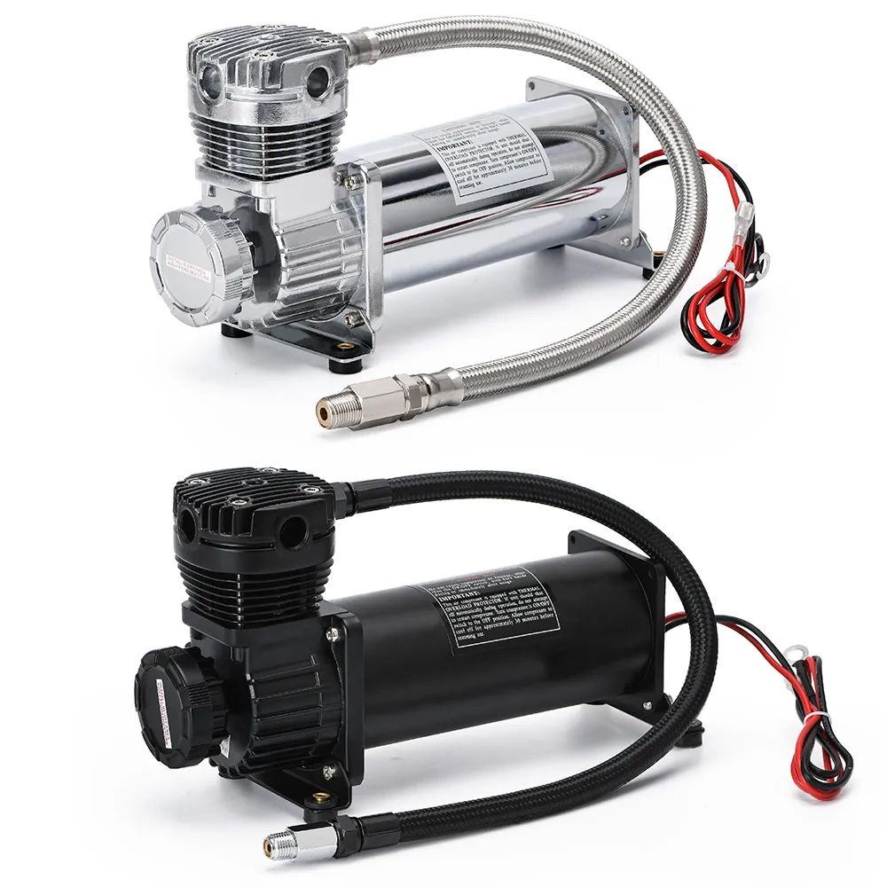 Universal DC 12V 480C MaxPower 200 PSI Outlet 3 8 eller 1 4 Car Air Suspension Compressor Pump PQY-VAC013062