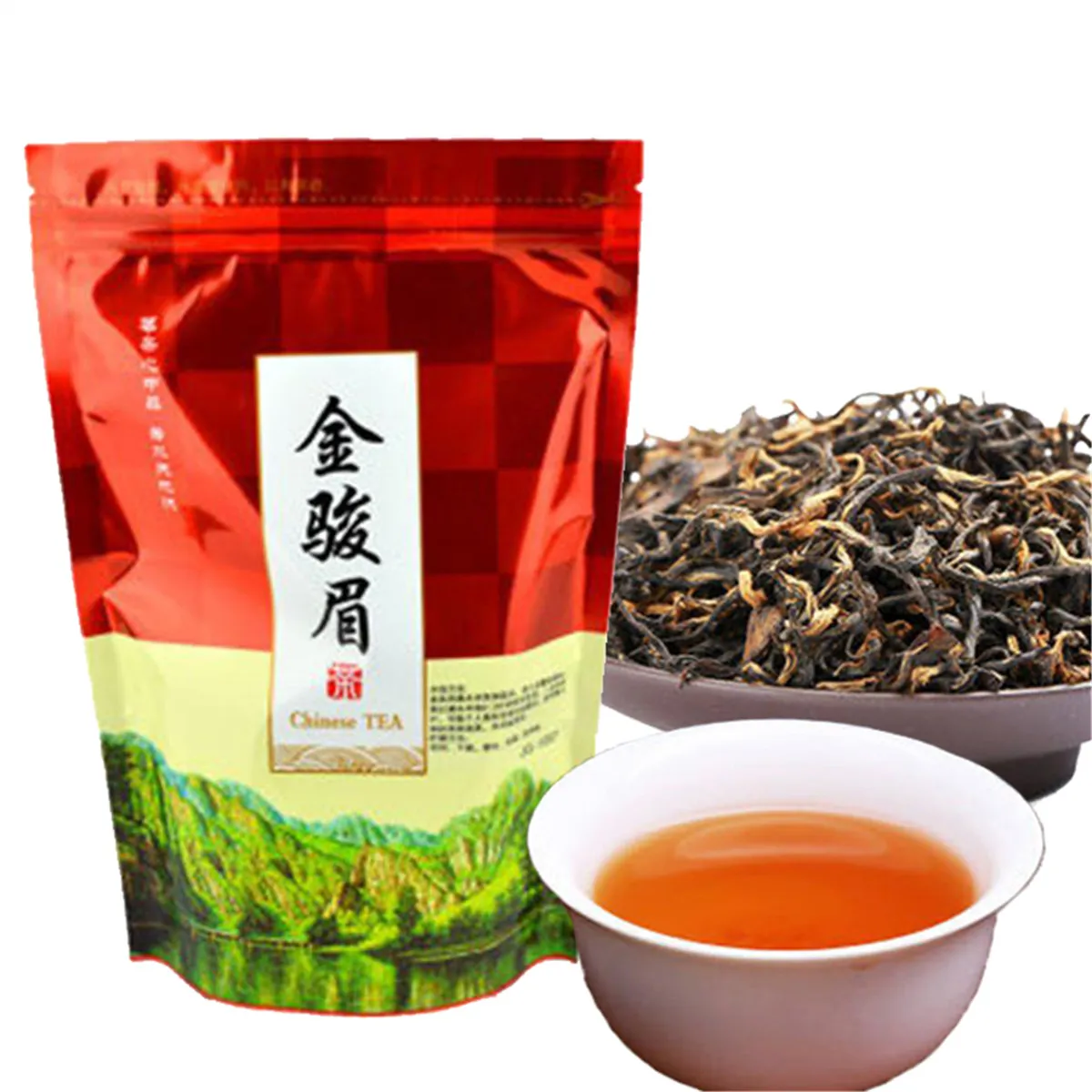250g chinês de chá preto orgânico Wuyi Mountain Jinjunmei Chá Vermelho Cuidado de Saúde de Saúde Novo TE Green Food Factory Vendas diretas