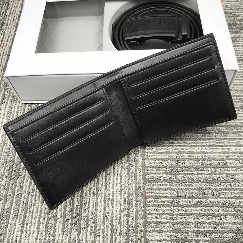 Mens wallet and deals belt set