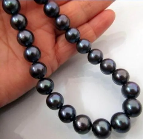 10-11mm Tahitian Black Pearl Necklace
