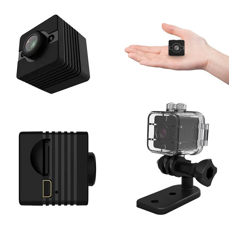 Waterproof Mini Cube Wi-Fi Camera with Night Vision & Wide Angle