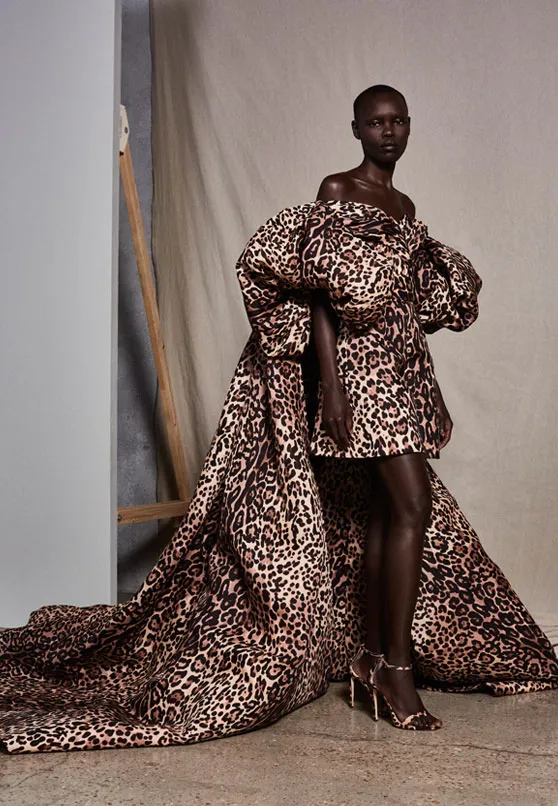 Leopard party hot sale dress