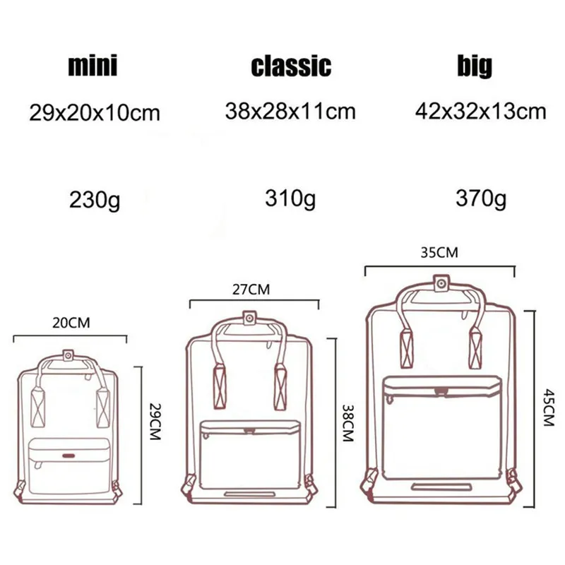 Projektant-Backpack Student Wodoodporny plecak Mężczyźni i kobiety w stylu mody Torba Projektowanie gimnazjum High School Canvas Plecak Sport HAN259V