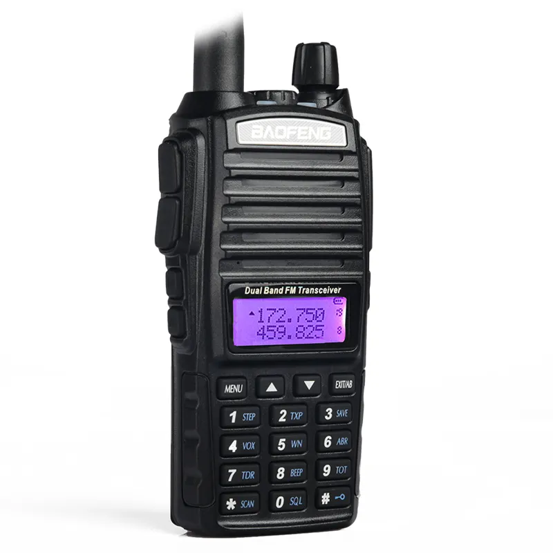 Baofeng UV-82 Walkie Talkie Dual-Band 136-174 / 400-520 MHz FM Skinka Tvåvägs Radio Transceiver Walkie Talkie