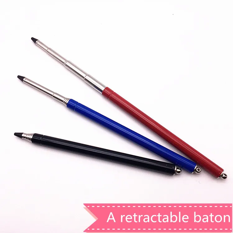 2 stks Bijgewerkte lichtgewicht roestvrij LSIZES Pen intrekbare optometrie Baton Sight Stick Light Extension-Type Pen Leraar Point