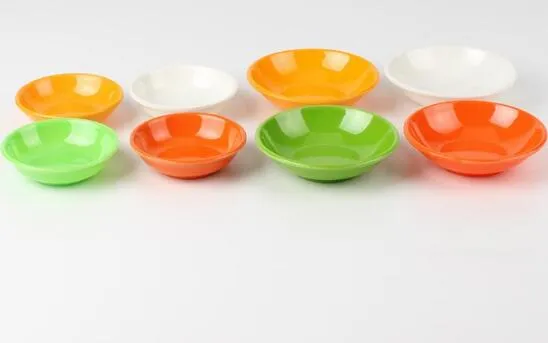 Handmade Japanese Soy Sauce Dishes - 2 PCS Porcelain Sushi Dipping Bowls