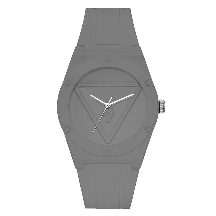 العلامة التجارية الكوارتز ساعة اليد للنساء فتاة مع المثلث علامة استفهام نمط الطلب سيليكون حزام ساعات GS20