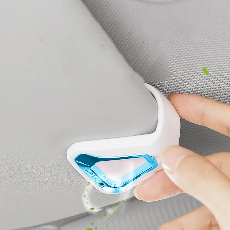 Car Air Freshener Nature Perfume Smell Flavoring For Sun Visor Backseat Aromatherapy Auto Interior Accessories