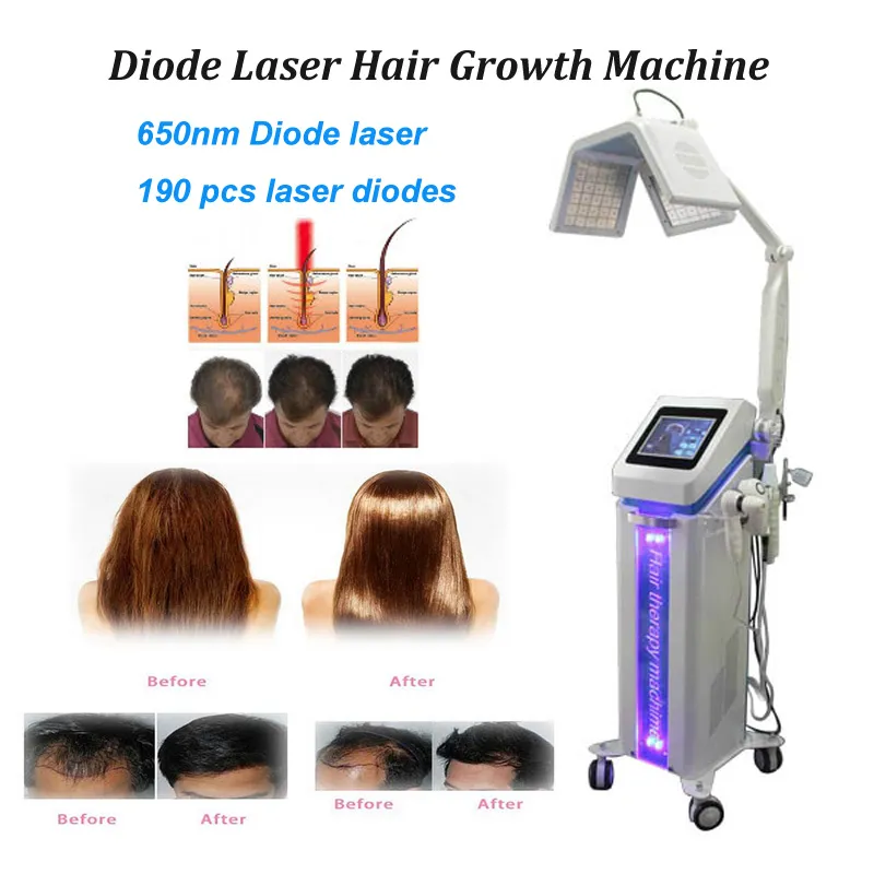 New LED hair-growth machine /Newest Good Quality diode laser hair regrowth