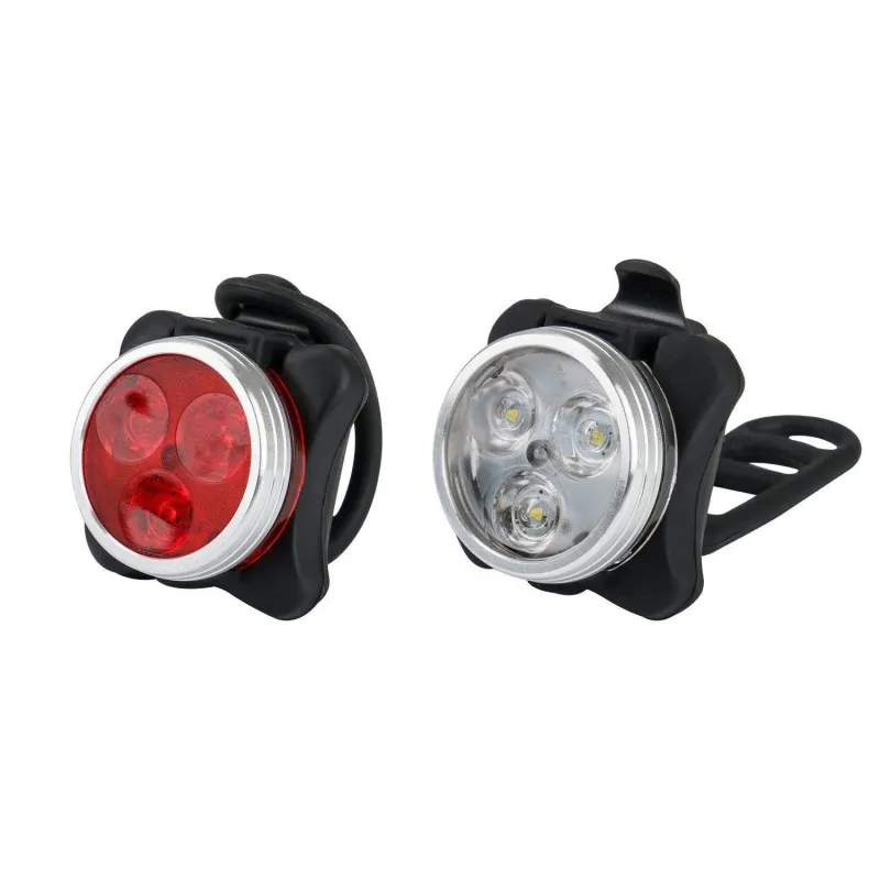 Juego De Faros Delanteros Y Luces Traseras, Kit De Luces De Bicicleta Juego De Faros Delanteros Y Luces Traseras, Kit De Luces De Bicicleta