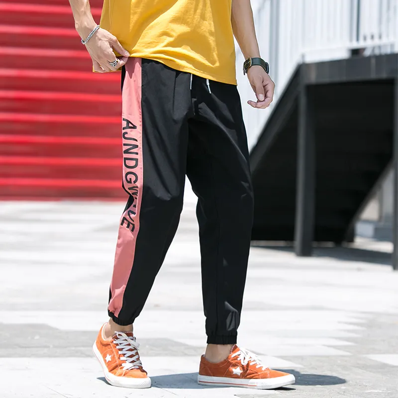 Mens Pants Spring Joggers Casual Drawstring Sweatpants Trouser Pants Comfortable Fashion Men Trousers Pantalones De Hombre