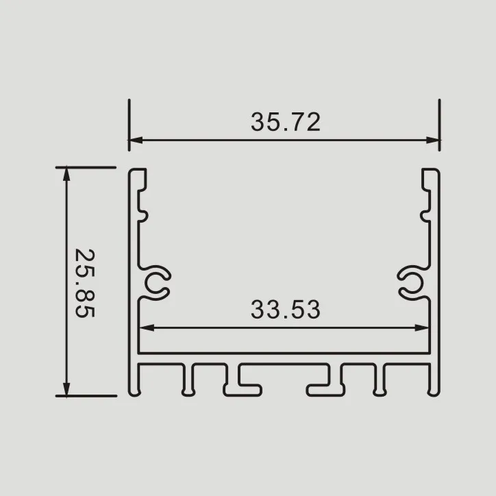 Ücretsiz Kargo shenzhen fabrika fiyat alüminyum led kanal + smd2216 led şerit işık 2 m / adet 60 m / grup