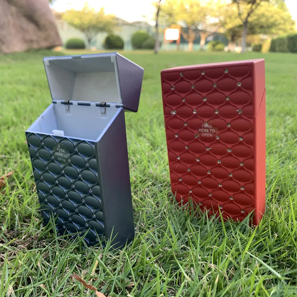 hard plastic cigarette case Fashionable Relief Cigarette Case Cover - Hard Plastic Tobacco Box - Shop  Now! from Dhgate Cigarette Cases