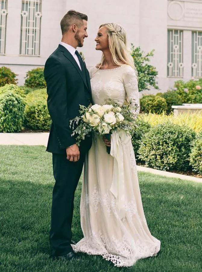 ivory bohemian dress Bestseller Butterfly sleeves bohemian Ivory Blush color wedding dress #1232