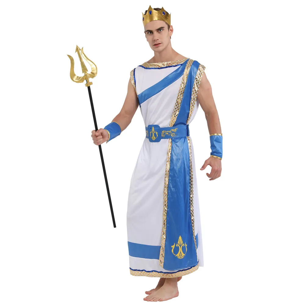 Disfraz de Poseidon para hombre