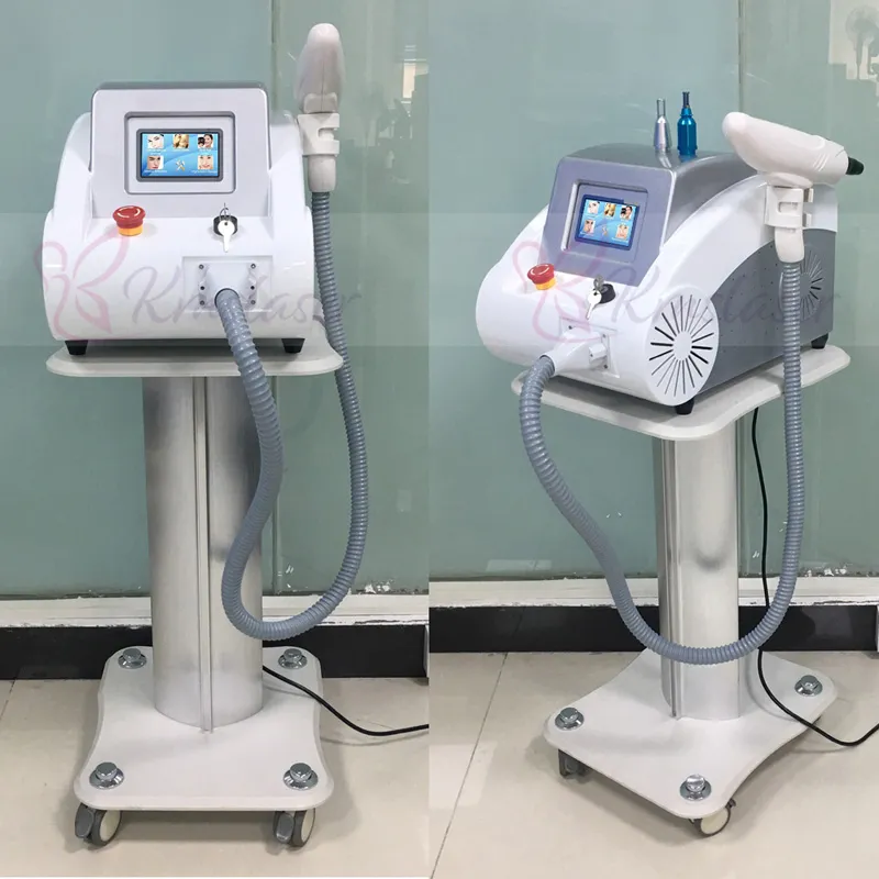 Best selling portable tattoo removal laser machine q-switch nd yag laser Tattoo Removal Treatmnet Indicator of Aiming Light Available
