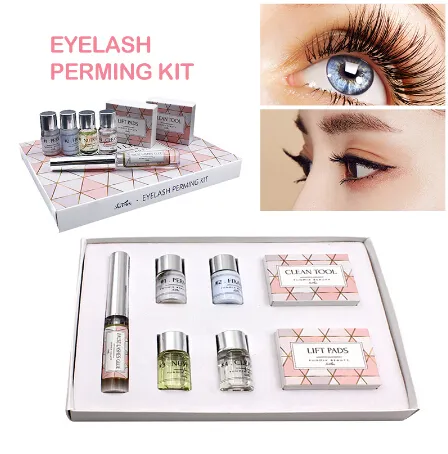 Mini Eyelash Perming Kit Eyelash Lift Depozytów Narzędzia Perming Kits Pręty Klej Makeup Tools Lash Zestaw do podnoszenia