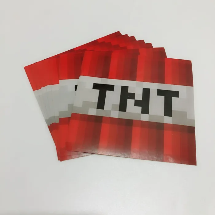 2018 украшение игрушки Новой наклейки для детской комнаты Обои Украшения игры TNT наклейка Pig наклейка партии