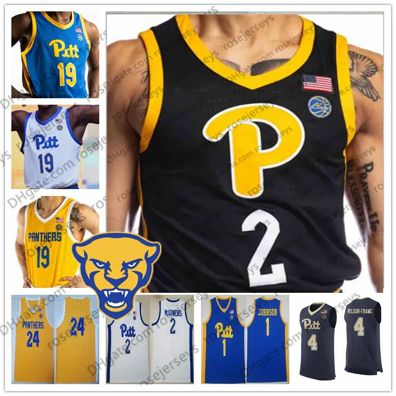 Pitt Pittsburgh Panthers #13 Steven Adams 4 Jared Wilson-Frame Gerald Drumgoole Jr.