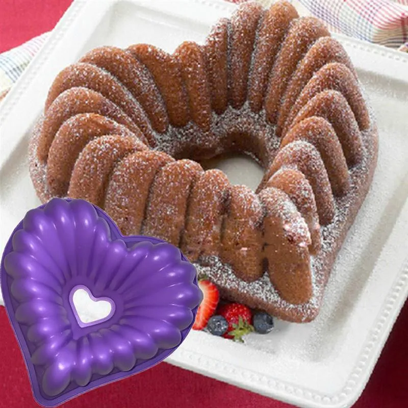 Cake Mould Heart Donut Pan 8