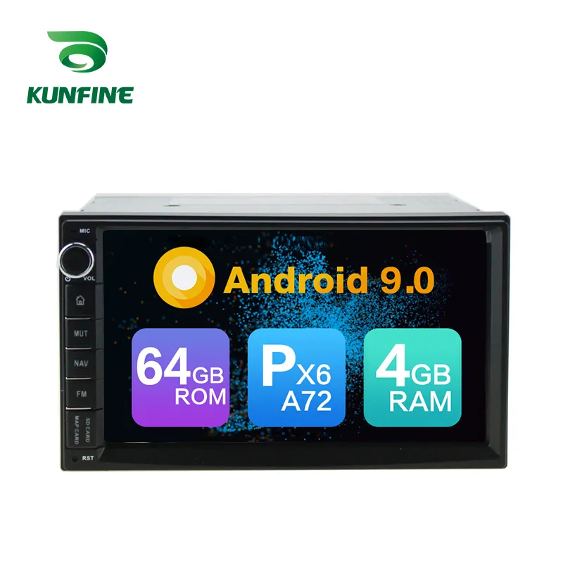 Android 9.0コアPX6 A72 RAM 4G ROM 64G CAR DVD GPSマルチメディアプレーヤー車のステレオQashqai / Navara / Tiida / Cefiro Radio HeadUnit