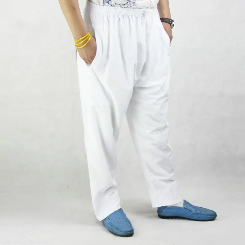 Ropa tnica Moda Musulmanes Pantalones Para Hombre Pantalones De