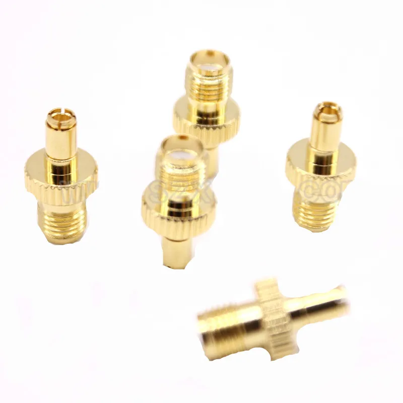 connector 100pcs SMA to TS9 connector straight SMA female to TS9 Gold plated adapter for 3G4G antenna free shipping