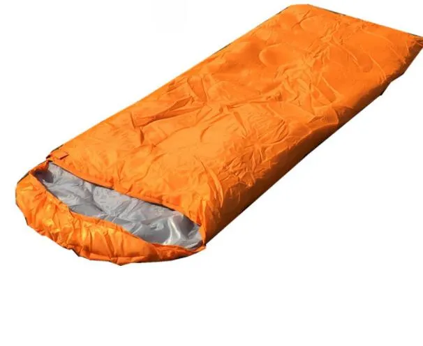 Wholesale Orange Sleeping Bags Warming Single Sleeping Bag Casual