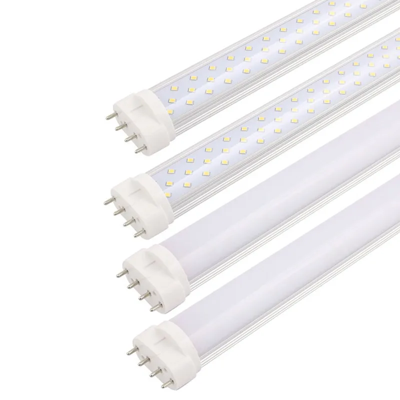 Lampe LED PL-L, ampoule à tube LED 2G11, lampe fluorescente compacte linéaire à base PL-L à 4 broches 2G11 (CFL), retirer ou contourner le ballast