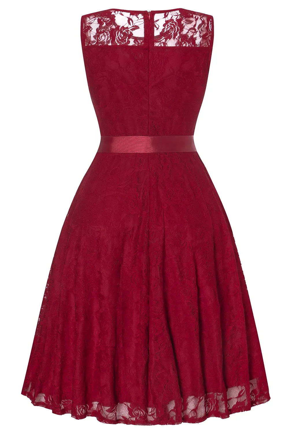 Brand Burgundy Lace Evening Dresses Zipper Back,... From Huang01, $20.25