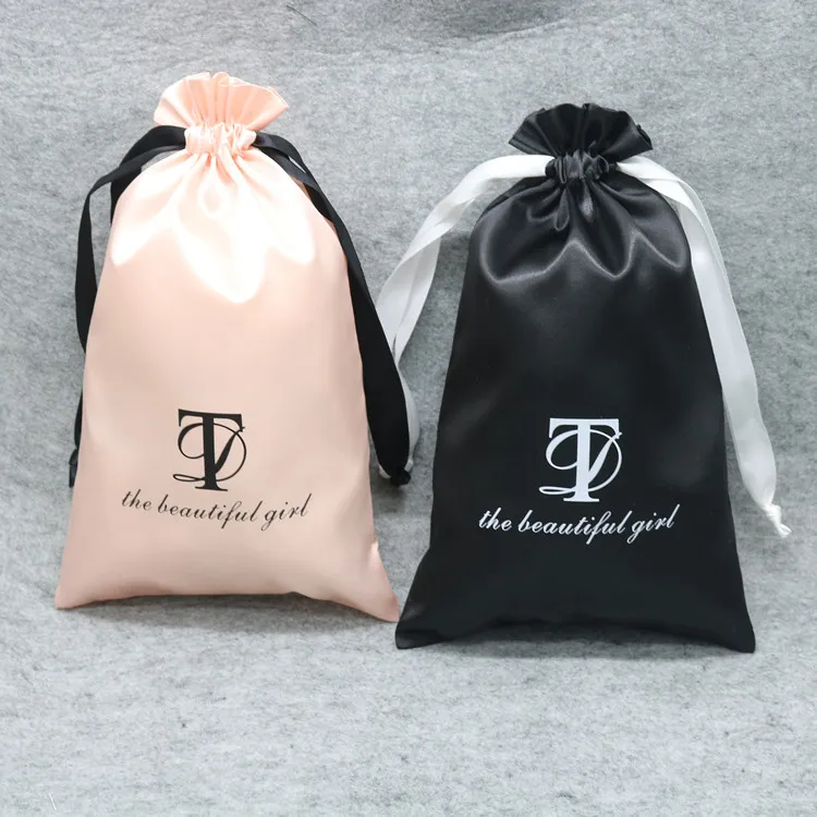 Satin Bags For Packaging Jewelry Makeup Gift Wedding Party Storage