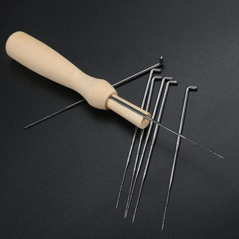 7pcs Felting Needles Set with Handle Wool Felt Tool Felting Starter Kit