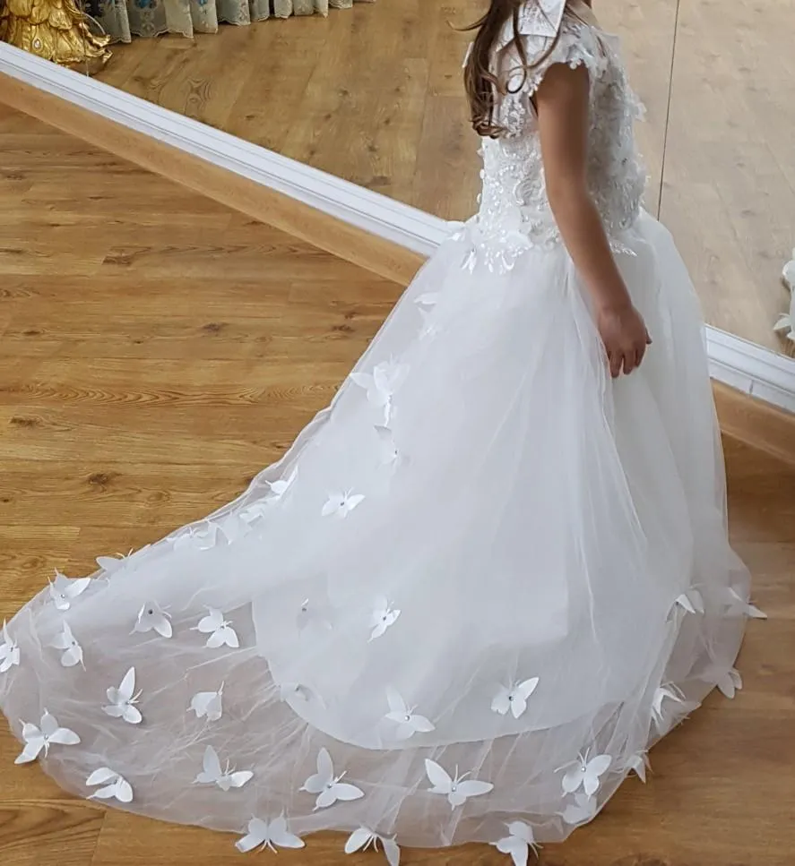 Butterfly first communion dress 2025
