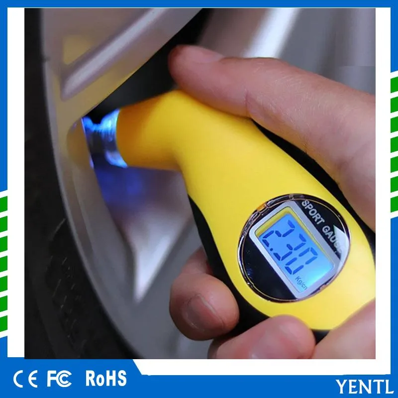 Universal Display diagnostica LCD LED Digital Yentl Tyre Pressure Gauge Tabella Digital Tire Pressure Monitoring