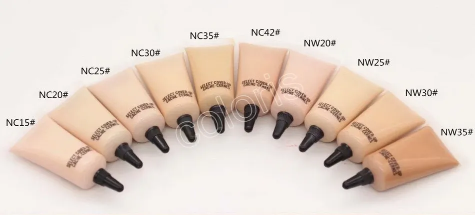 Face Select Cover-up vloeibare concealer 10ml Cache-cernes Langdurige Natuurlijke Moisturizer Voedzame Primer Makuep Concealers