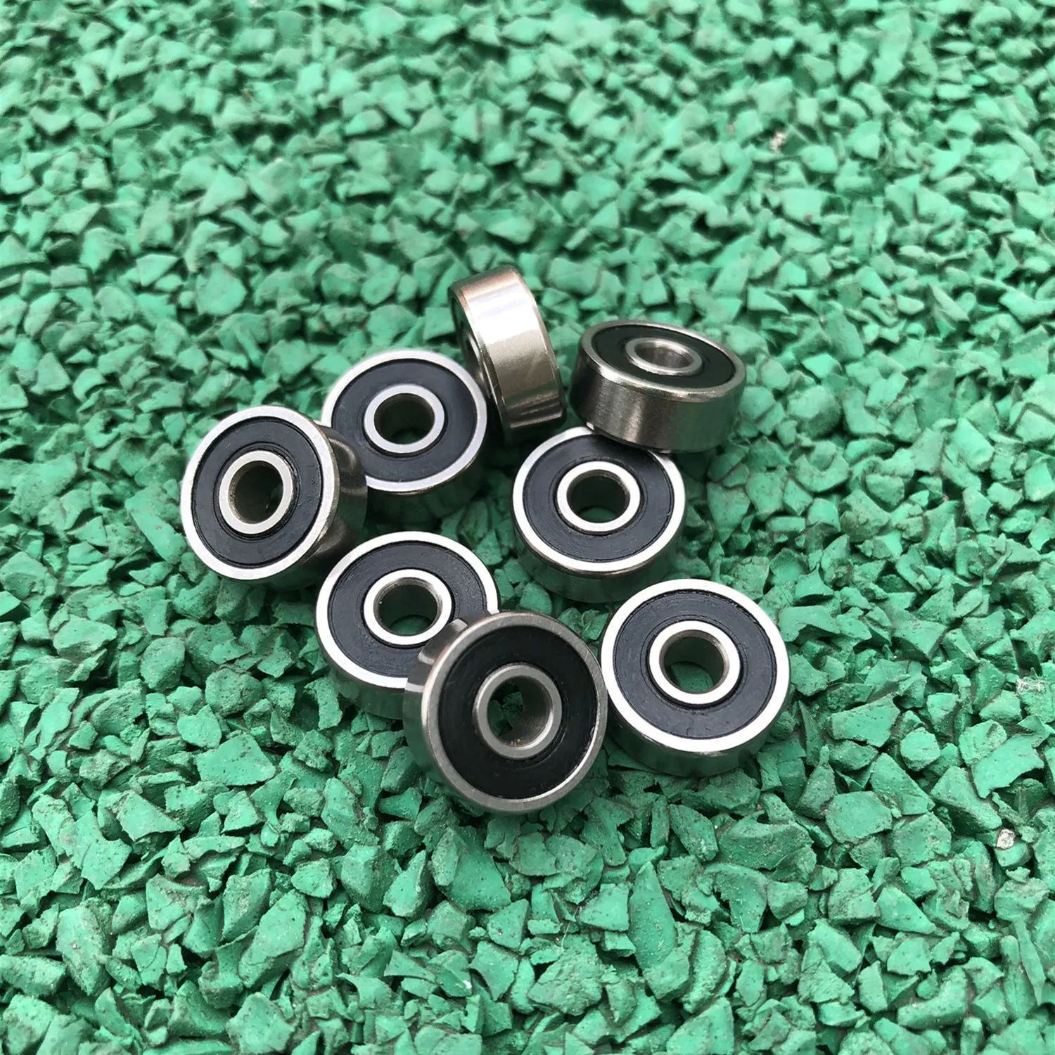 50pcs 628-2RS 8x24x8 miniature rubber sealed deep groove ball bearing 628RS 8*24*8 mm