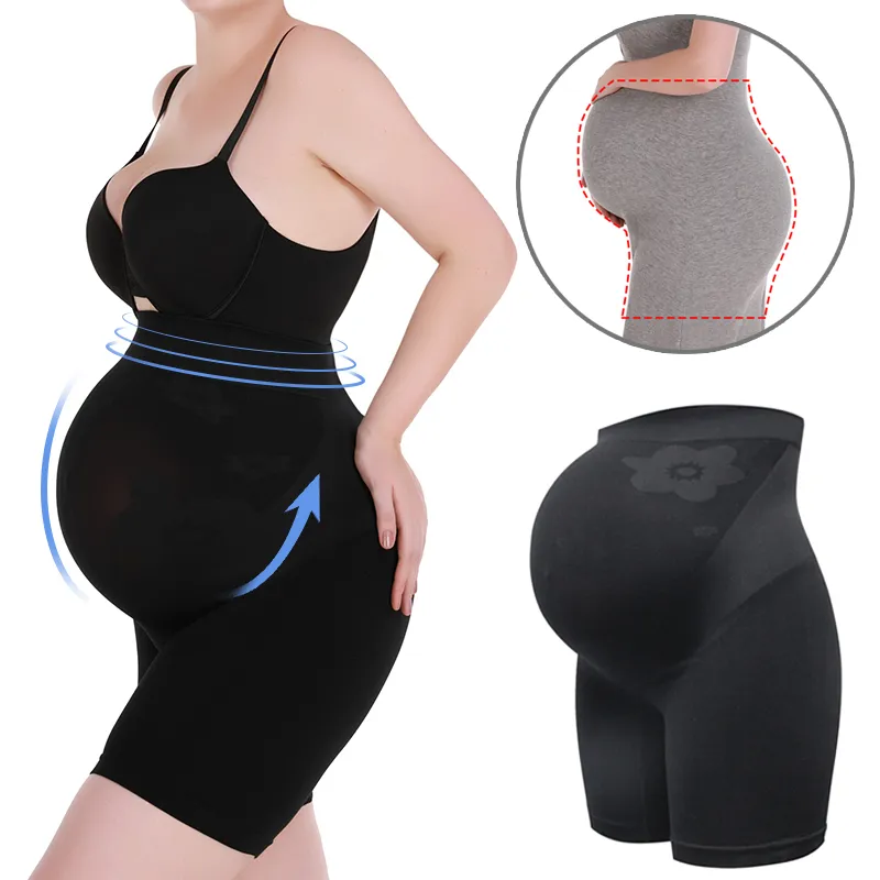 Maternity Shapewear High Waist Abdomen Support Shorts Seamless Pregnancy Underwear  Tummy Control Slimming Panties Body Shaper Y2009918136 From Dold, $20.05