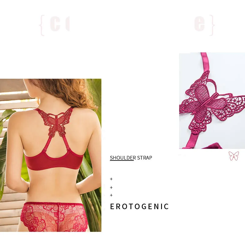 Embroidery Front Closure Bra – Lingerie First