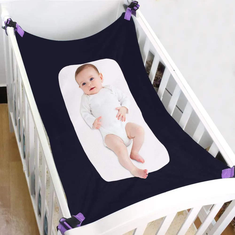 New Baby Infant Hammock Home Outdoor Detachable Portable Comfortable Bed Kit Crib Elastic