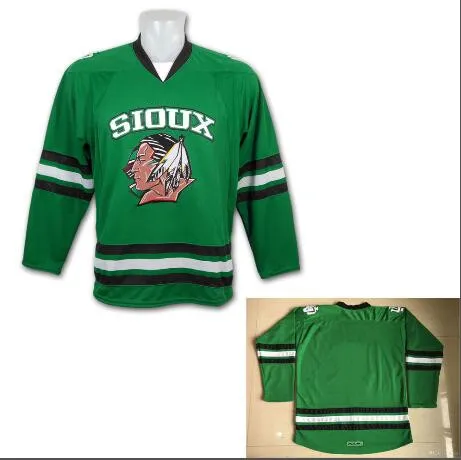 Youth 2024 Zach Parise North Dakota Fighting Sioux Hawks Hockey Jersey Kids College UND Stitched Black Green From Ytrade 23.05 DHgate.Com