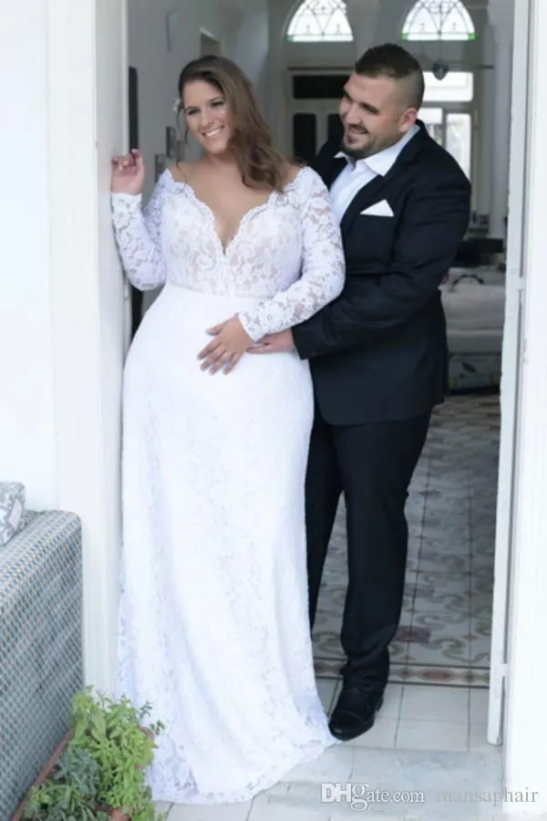 Vestidos de novia plus size 2019 clearance