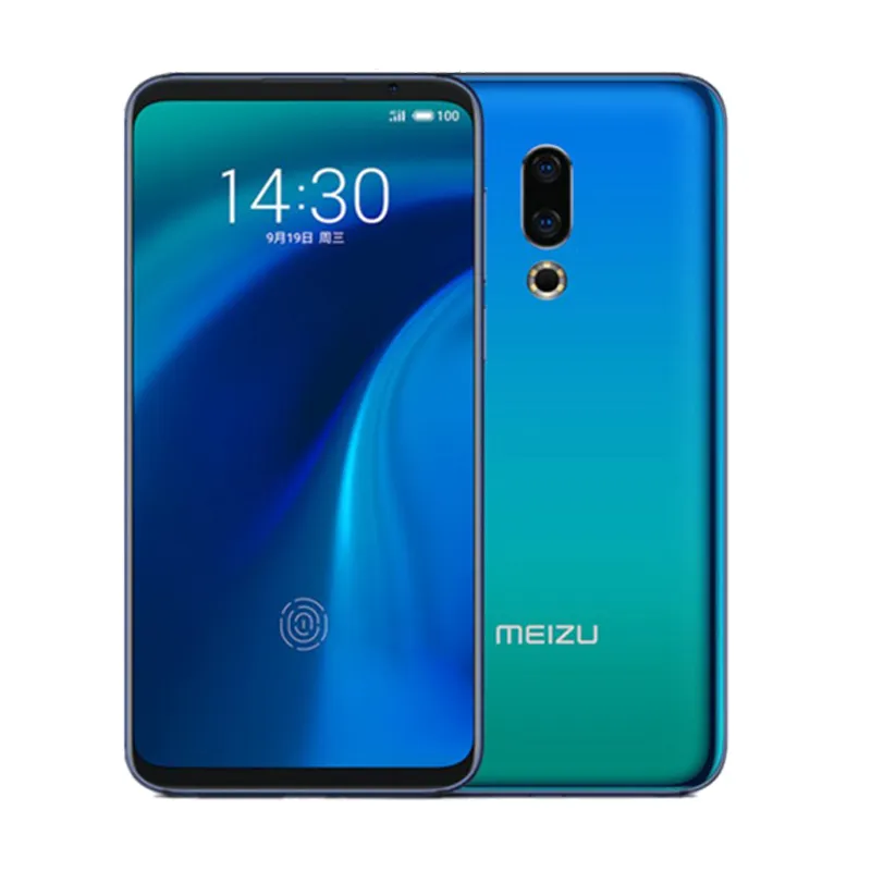 Teléfono móvil original Meizu 16th Plus 4G LTE 6GB RAM 128GB ROM Snapdragon 845 Octa Core 6.5 "Pantalla completa 20MP Identificación de huellas dactilares Teléfono celular