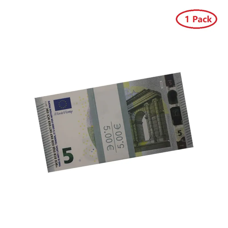 Prop Money Copy Toy Euros Party Realistic Fake uk Banknotes Paper Money  Pretend Double Sided