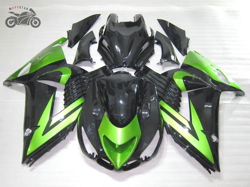 Инъекции плесень обтекатели для KAWASAKI Ninja 2006 2007 2008 ZX14R ZX-14 06 07 08 ZX 14R мотоцикл китайского шоссейные Зализа комплектов