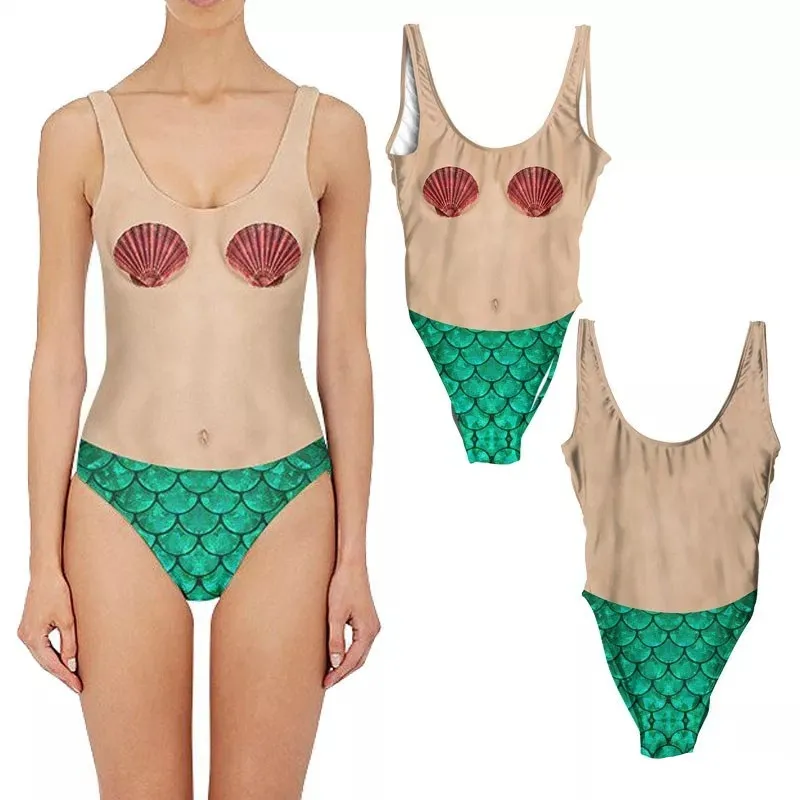  Caliente divertido borat impreso mujeres pecho pelo traje de  baño verano traje de baño broma bañador ropa de playa, Dn03873 : Ropa,  Zapatos y Joyería