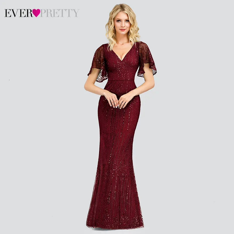 Ever Pretty Mermaid Prom Dresses Sequined V Neck... From Quan03, $36.05 |  DHgate.Com