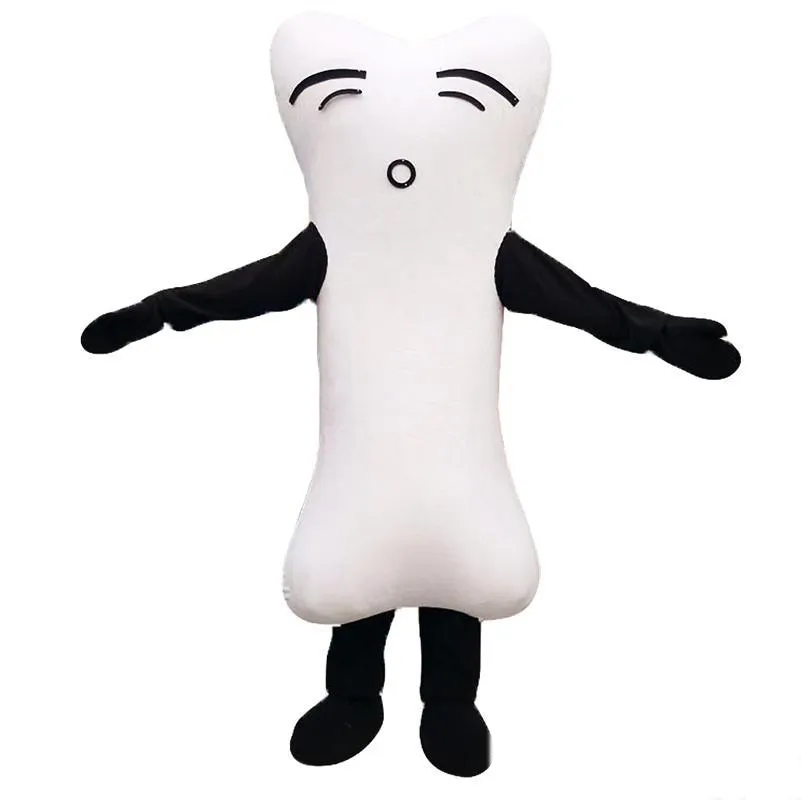 2019 Factory Outlets Hot Bone Mascot Costume Cartoon Real Photo
