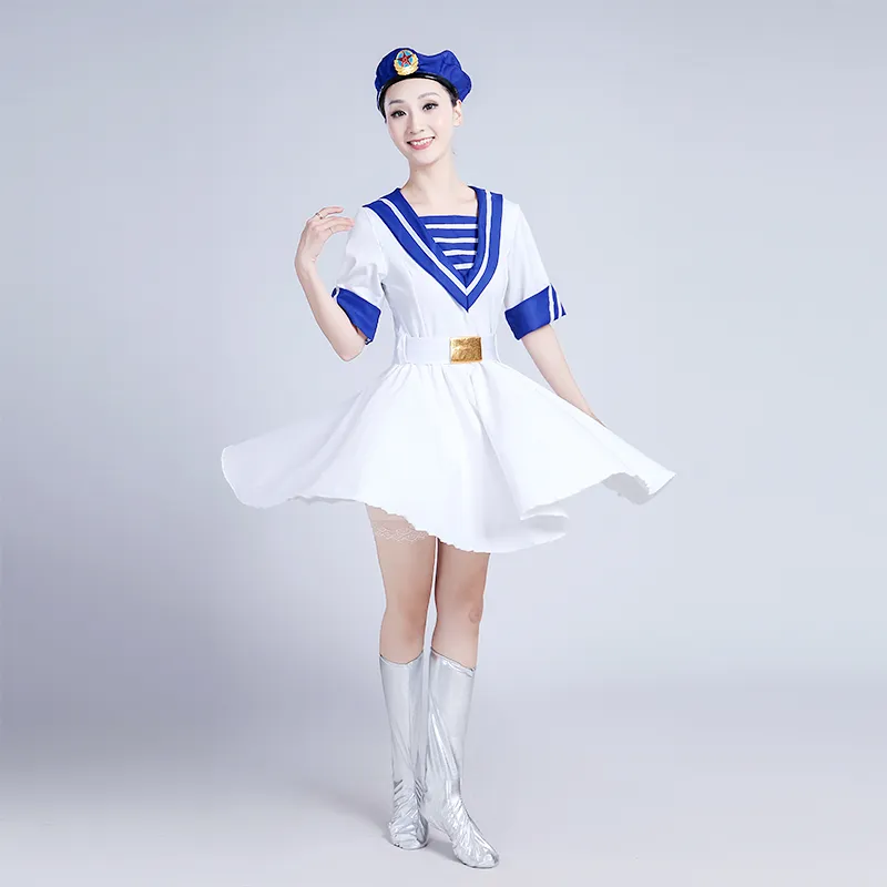 Navy Uniforms Dress: Womens Military Costume Sailor... From Fleming627,  $48.97 | DHgate.Com